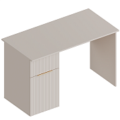 Стол Тефия письменный  (левое исполнение) (Тефия/Софт сантьяго)