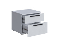 МС Люмьер  Тумба прикроватная  Белый откр