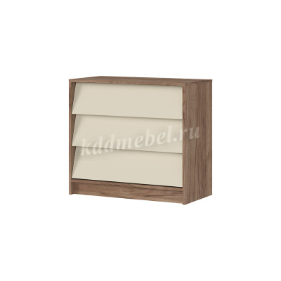 Комод Рейн 800 (Дуб крафт табачный/Кашемир)