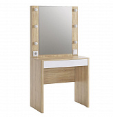 Трюмо Зара NEW (Дуб сонома/Белый)