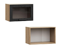 Шкаф верхний ШВГС 600 Кухня Мария (Крем)