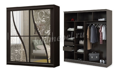 Шкаф-купе Олимп-2 (Венге)