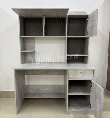 Стол компьютерный Котофей (Цемент светлый)