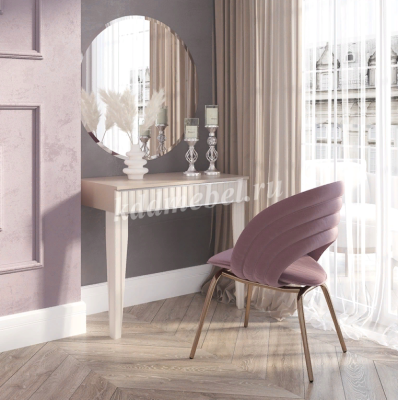 Туалетный столик Беатрис (Палермо/Латте/Велюр)