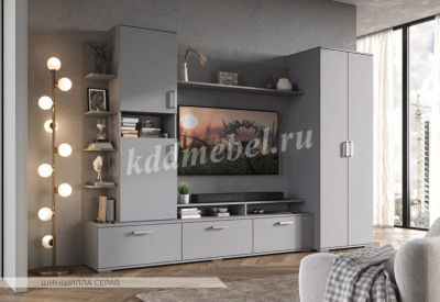 Гостиная  Денвер (Шиншилла серая) 