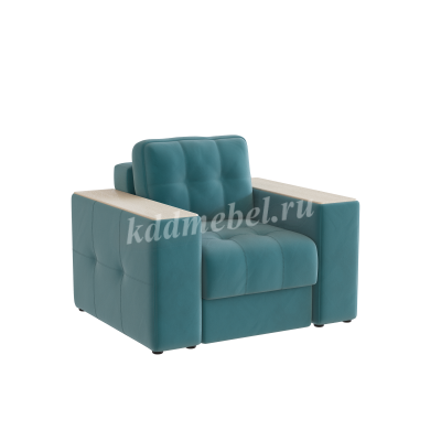 Кресло Виконт (Бирюза/Клен кремовый)