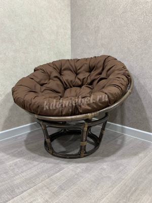 Кресло Papasan (Ротанг №7, ткань Matador 010)