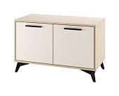 Тумба Ева 800 2С (Дуб экспресив песочный/Сатин)