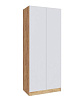 Шкаф универсальный Руэлла (Дуб крафт золотой/Белый)