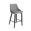 Стул полубарный Ками (Серо-синий/Черный)