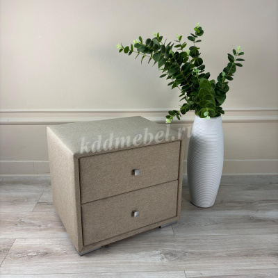 Тумба прикроватная Твист (Рогожка/Бежевый)