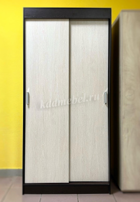 Шкаф-купе Евро  (Венге/Дуб атланта)