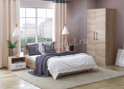 Шкаф Аврора однодверный (Дуб Сонома)