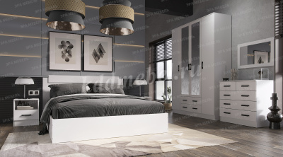 Тумба прикроватная Эра (Белый)