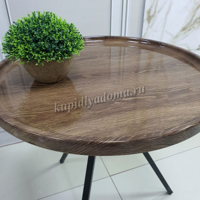 Стол журнальный 203.41 Макиато (Ясень/Черный)