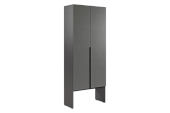 Шкаф 2дв. Баско L800 (Графит)