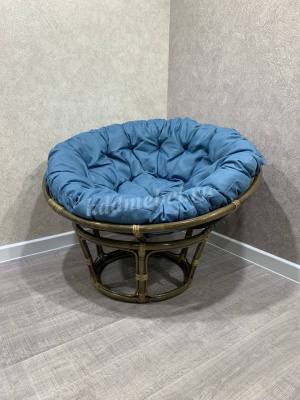 Кресло Papasan (Ротанг №6, ткань Matador 020)