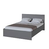 Кровать Плейона 1.4 (Графит серый)
