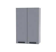 Шкаф верхний высокий В6В кухня Кантри (Белый/Дуб канадский)