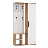 Прихожая Кармен-1 (Дуб золотой/Белый)