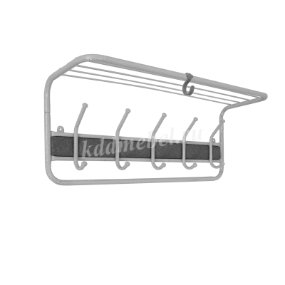 Вешалка с полкой ЗМИ-21В (Белый)