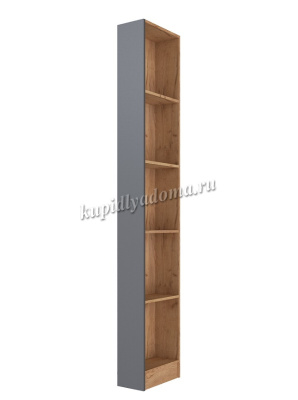 Торцевое завершение Руэлла (Дуб крафт золотой/Графит серый)