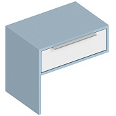 Тумба прикроватная Бриз (Дасти грин/Белый лофт)