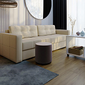 Пуф Пай (Коричневый/Сандал белый)