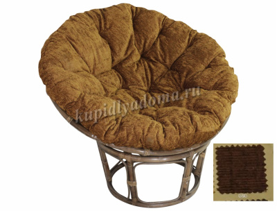 Кресло RJG-Papasan (Ротанг №6, ткань Mulan 080)