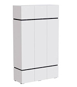 Шкаф Аркон 3х ств. (Белый/Бетон темный)