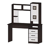 Стол компьютерный Фаворит (Венге/Анкор светлый)