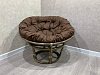 Кресло Papasan (Ротанг №6, ткань Matador 10)