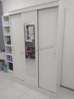 Шкаф-купе Бася (Белый)