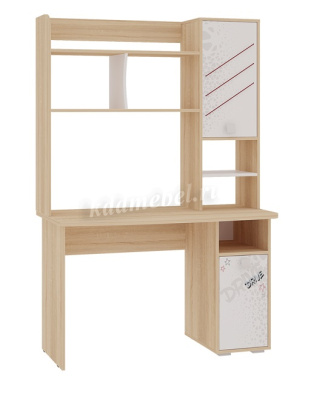 Стол Энерджи (Дуб сонома/Белый)