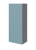 Шкаф навесной Сириния (Серый графит/Бриз)