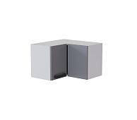 Шкаф верхний угловой УВП-360 кухня Крафт (Дуб сонома/Дуб крафт серый)