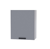 Шкаф верхний сушка с единым фасадом 6С кухня Кампео (Белый/Мята-софт)