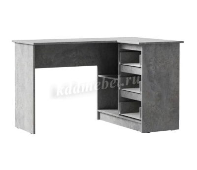 Стол письменный Лето МС-16 (Цемент светлый)