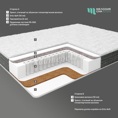 Матрас Медиум 800*2000