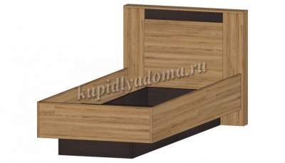 Кровать Бостон 0.9 (Дуб вотан)