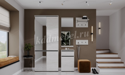 Вешалка Гретта 500 (Дуб крафт белый)