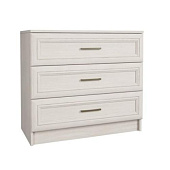 Комод Принцесса 3 ящика (Ясень анкор белый)
