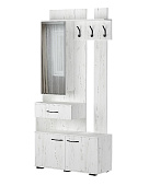 Прихожая Италия Модуль универсальный МУ-1000 (Дуб Крафт белый)