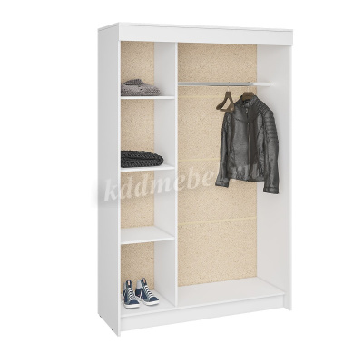 Шкаф-купе Бася (Ясень шимо темный/Дуб сонома)