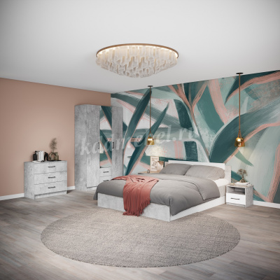 Комод 2д. Чикаго (Ателье светлый)