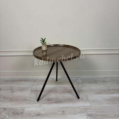 Стол журнальный 203.41 Макиато (Ясень/Черный)