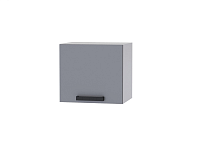 Шкаф верхний 450 45Х кухня Осло (Белый/Карбон Дарк грин)