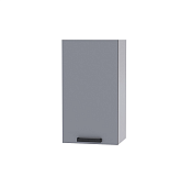 Шкаф верхний 4В кухня Осло (Белый/Карбон темный)